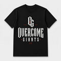 Short sleeve t-shirt with OG and overcoming